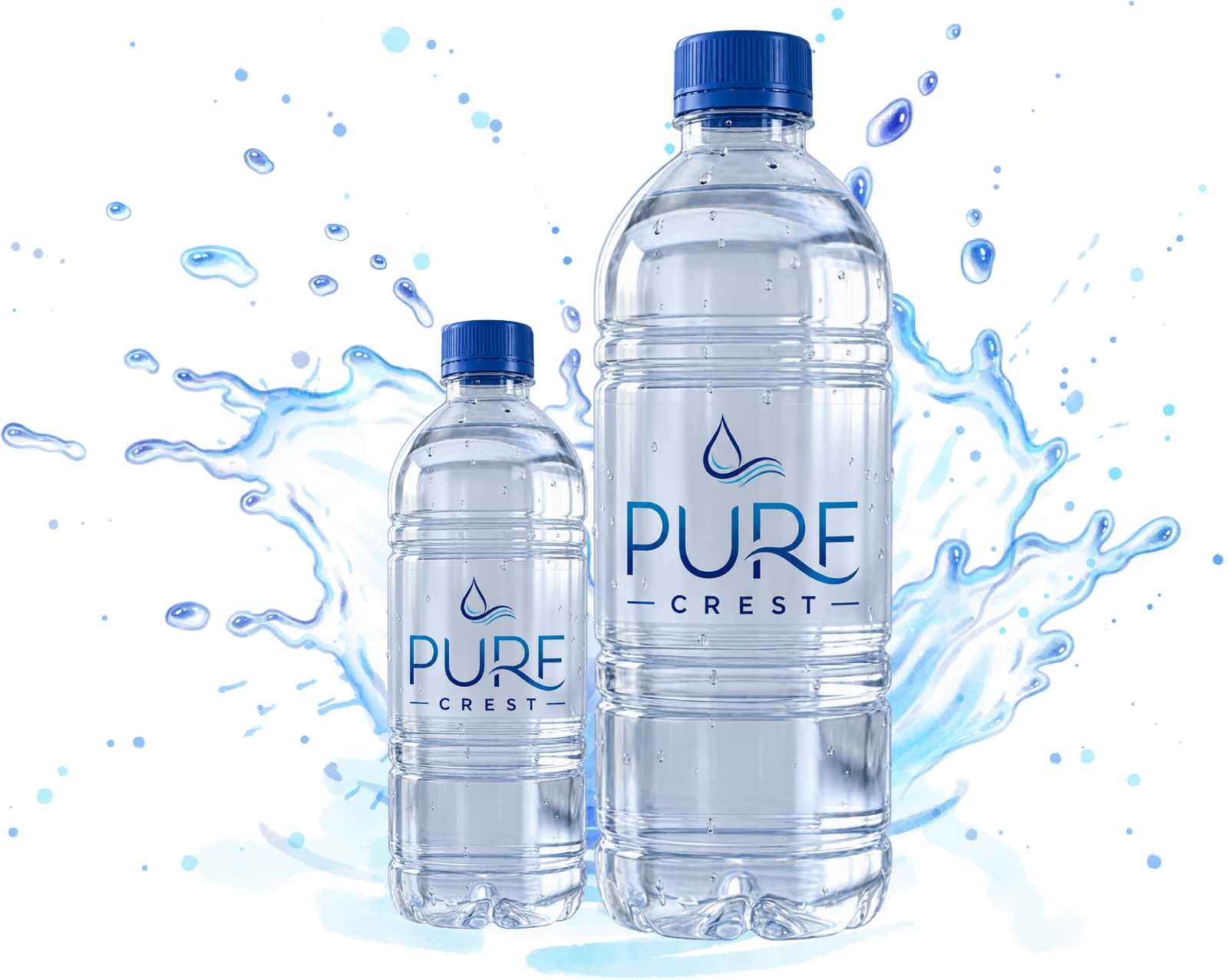 Pure Crest Water Bottle